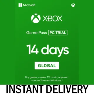 🌎10 x 14 Days XBOX GAME PASS FOR PC🌎GLOBAL- FAST DELIVERY