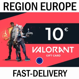 🇪🇺 10€ VALORANT 🇪🇺 - Stockable - FAST DELIVERY