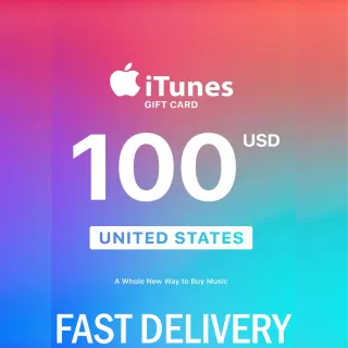 🇺🇸$100.00 ITUNES - FAST DELIVERY🇺🇸