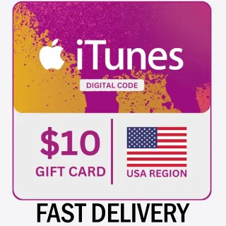 🇺🇸$10.00 ITUNES GIFT CARD - FAST DELIVERY🇺🇸
