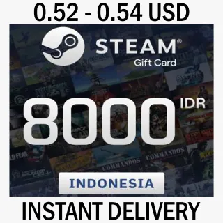 $0.52 STEAM - INSTANT DELIVERY