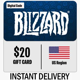 🇺🇸$20.00 USD BLIZZARD BATTLENET🇺🇸 - INSTANT DELIVERY