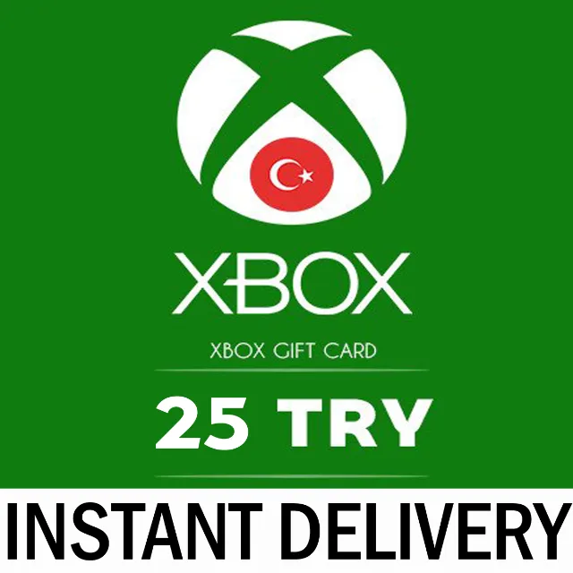 25 TL XBOX Gift Card Turkey - INSTANT DELIVERY - Xbox Gift Card Gift Cards  - Gameflip