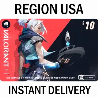 🇺🇸 $10 VALORANT 🇺🇸 - STOCKABLE - FAST DELIVERY