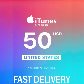 🇺🇸$50.00 ITUNES - FAST DELIVERY🇺🇸