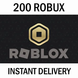 🌎200 ROBUX - GLOBAL🌎 - INSTANT DELIVERY