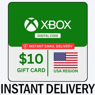 $10.00 XBOX GIFT CARD - INSTANT DELIVERY
