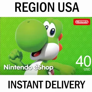 🇺🇸$40.00 NITNENDO ESHOP🇺🇸 - INSTANT DELIVERY