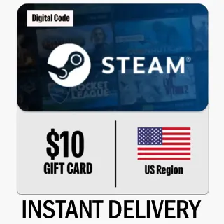 🇺🇸$10.00 STEAM GIFT CARD - INSTANT DELIVERY🇺🇸