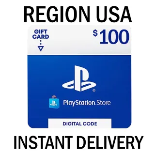 🇺🇸$100.00 PLAYSTATION STORE🇺🇸 - INSTANT DELIVERY