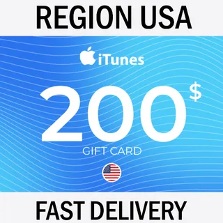 🇺🇸$200.00 ITUNES - FAST DELIVERY🇺🇸