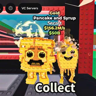 ✅ 【👑 128 EXIST】 【156.2M/S】 | 🪙 GOLD PANCAKE AND SYRUP | FAST DELIVERY ⚡