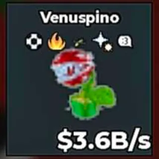 ✅ 【👑 RARE TRAITS】 【3.6B/S】 | 🌸 VENUSPINO | 5 TRAITS | FAST DELIVERY ⚡