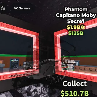✅ 【BEST DEAL】 【1.9B/S】 | 🕷️ PHANTOM CAPITANO MOBY | FAST DELIVERY ⚡