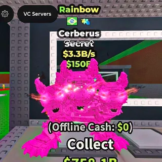 ✅ 【BEST DEAL】 【3.3B/S】 | 🌈 RAINBOW CERBERUS | 2 TRAITS | FAST DELIVERY ⚡