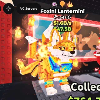 ✅ 【👑 RARE TRAITS】 【1.6B/S】 | 🌸 FOXINI LANTERNINI | FAST DELIVERY ⚡
