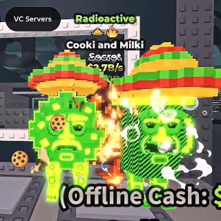✅ 【BEST DEAL】 【2.7B/S】 | ☢️ RADIOACTIVE COOKI AND MILKI | 2 TRAITS