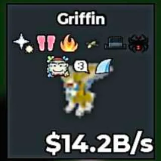 ✅ 【👑 HIGH B/S】 【14.2B/S】 | 🌸 GRIFFIN | 9 TRAITS | FAST DELIVERY ⚡