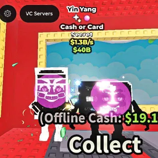 【1.9B/S】 | ☯️ YIN YANG CASH OR CARD