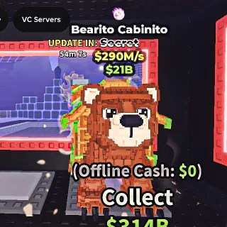 ✅ 【READY STOCK】 【290M/S】 | 🌸 BEARITO CABINITO | RARE TRAITS | FAST DELIVERY ⚡