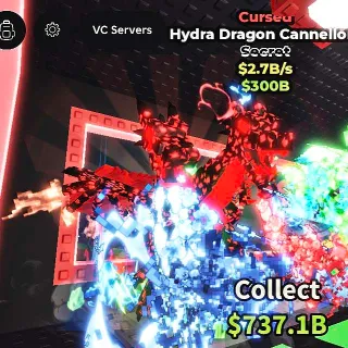 ✅ 【👑 LIMITED】 【2.7B/S】 | 🌑 CURSED HYDRA DRAGON CANNELLONI | FAST DELIVERY ⚡