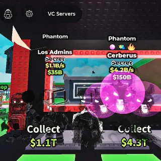 ✅ 【PHANTOM BUNDLE】 【4.2B/S】 | 🕷️ PHANTOM CERBERUS ➕ 【1.1B/S】 | 🕷️ PHANTOM LOS ADMINS | FAST DELIVERY ⚡
