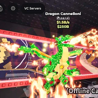 ✅ 【👑 RARE TRAIT】 【1.5B/S】 | 🪙 COIN DRAGON CANNELLONI | RARE TRAIT | FAST DELIVERY ⚡
