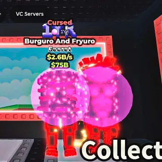 ✅ 【BEST DEAL】 【2.6B/S】 | 🌑 CURSED BURGURO AND FRYURO | 2 TRAITS | FAST DELIVERY ⚡