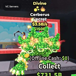 ✅ 【ULTRA RARE TRAIT】 【3.5B/S】 | ☀️ DIVINE CERBERUS