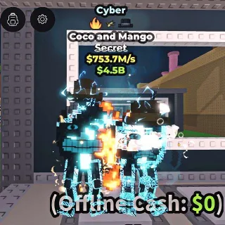 ✅ 【ULTRA RARE】 【753.7M/S】 | 🔷 CYBER COCO AND MANGO