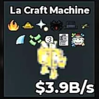 ✅ 【👑 17 EXIST】 【3.9B/S】 | ☀️ DIVINE LA CRAFT MACHINE | 11 TRAITS | FAST DELIVERY ⚡