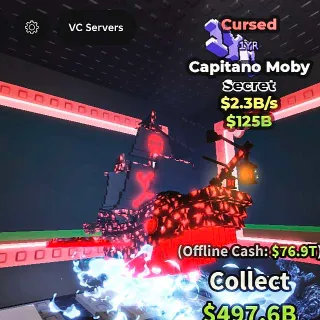 ✅ 【👑 RARE TRAIT】 【2.3B/S】 | 🌑 CURSED CAPITANO MOBY | NEW YEAR TRAIT | FAST DELIVERY ⚡