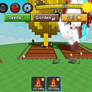 ✅【17-19M+】【140-150KG】 | 🟡 GOLD DRAGON BREATH FRUIT