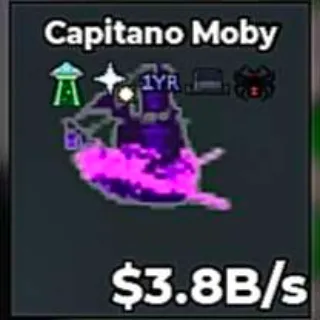 ✅ 【👑 RARE TRAITS】 【3.8B/S】 | 🌌 GALAXY CAPITANO MOBY | 5 TRAITS | FAST DELIVERY ⚡