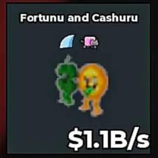 ✅ 【👑 6 EXIST】 【1.1B/S】 | 🌸 FORTUNU AND CASHURU | 2 TRAITS | FAST DELIVERY ⚡