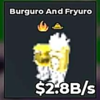 ✅ 【READY STOCK】 【2B/S】 | ☀️ DIVINE BURGURO AND FRYURO | 2 TRAITS | FAST DELIVERY ⚡