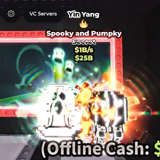 ✅ 【READY STOCK】 【1B/S】 | ☯️ YIN YANG SPOOKY AND PUMPKY | FIRE TRAIT | FAST DELIVERY ⚡