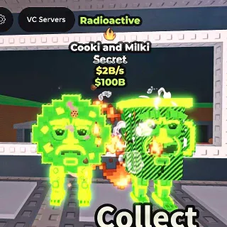 【2B/S】 | ☢️ RADIOACTIVE COOKI AND MILKI