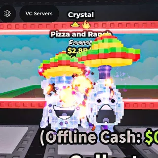 ✅ 【READY STOCK】 【2.8B/S】 | 🔮 CRYSTAL PIZZA AND RANCH | 2 TRAITS | FAST DELIVERY ⚡