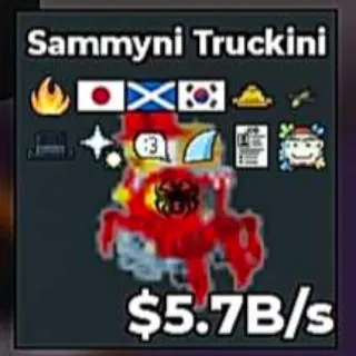 ✅ 【👑 3 FLAGS】 【5.7B/S】 | 🌸 SAMMYNI TRUCKINI | 13 TRAITS | FAST DELIVERY ⚡
