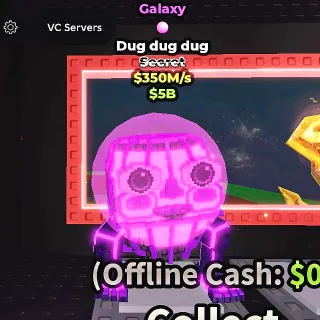 ✅ 【BEST DEAL】 【350M/S】 | 🌌 GALAXY DUG DUG DUG | 1 TRAIT | FAST DELIVERY ⚡