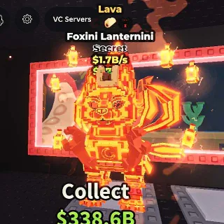 ✅ 【BEST DEAL】 【1.7B/S】 | 🌋 LAVA FOXINI LANTERNINI | 3 TRAITS