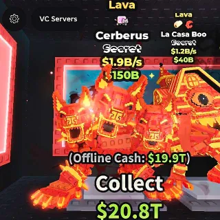 ✅ 【READY STOCK】 【1.9B/S】 | 🌋 LAVA CERBERUS | NYAN TRAITS | FAST DELIVERY ⚡