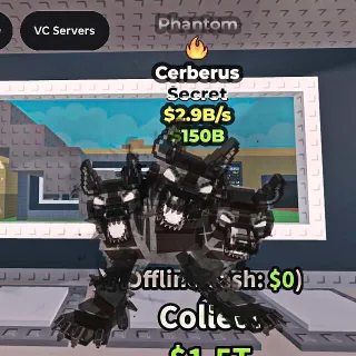 ✅ 【BEST DEAL】 【2.9B/S】 | 🕷️ PHANTOM CERBERUS | FIRE TRAIT