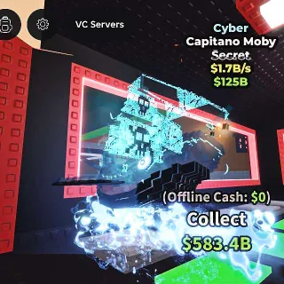 ✅ 【BEST DEAL】 【1.7B/S】 | 🔷 CYBER CAPITANO MOBY | FAST DELIVERY ⚡