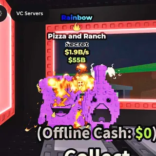 ✅ 【READY STOCK】 【1.9B/S】 | 🌈 RAINBOW PIZZA AND RANCH | 1 TRAIT | FAST DELIVERY ⚡