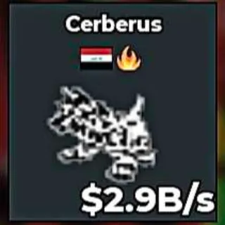 ✅ 【👑 RARE FLAG】 【2.9B/S】 | ☯️ YIN YANG CERBERUS | 2 TRAITS | FAST DELIVERY ⚡