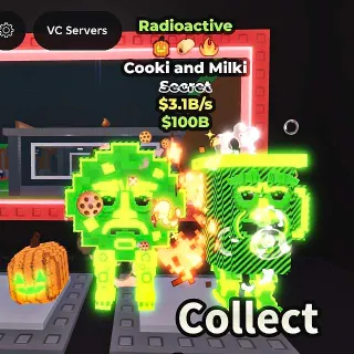✅ 【PUMPKIN TRAITS】 【3.1B/S】 | ☢️ RADIOACTIVE COOKI AND MILKI