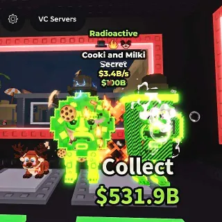 ✅ 【BEST DEAL】 【3.4B/S】 | ☢️ RADIOACTIVE COOKI AND MILKI