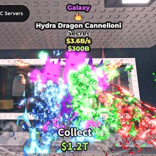 【ULTRA RARE】【3.6B/S】 | 🌌 GALAXY HYDRA DRAGON CANNELLONI
